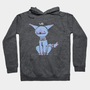 Derp King Cat Gel Pen :: Canines and Felines Hoodie